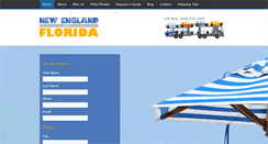 Desktop Screenshot of newenglandtoflorida.com
